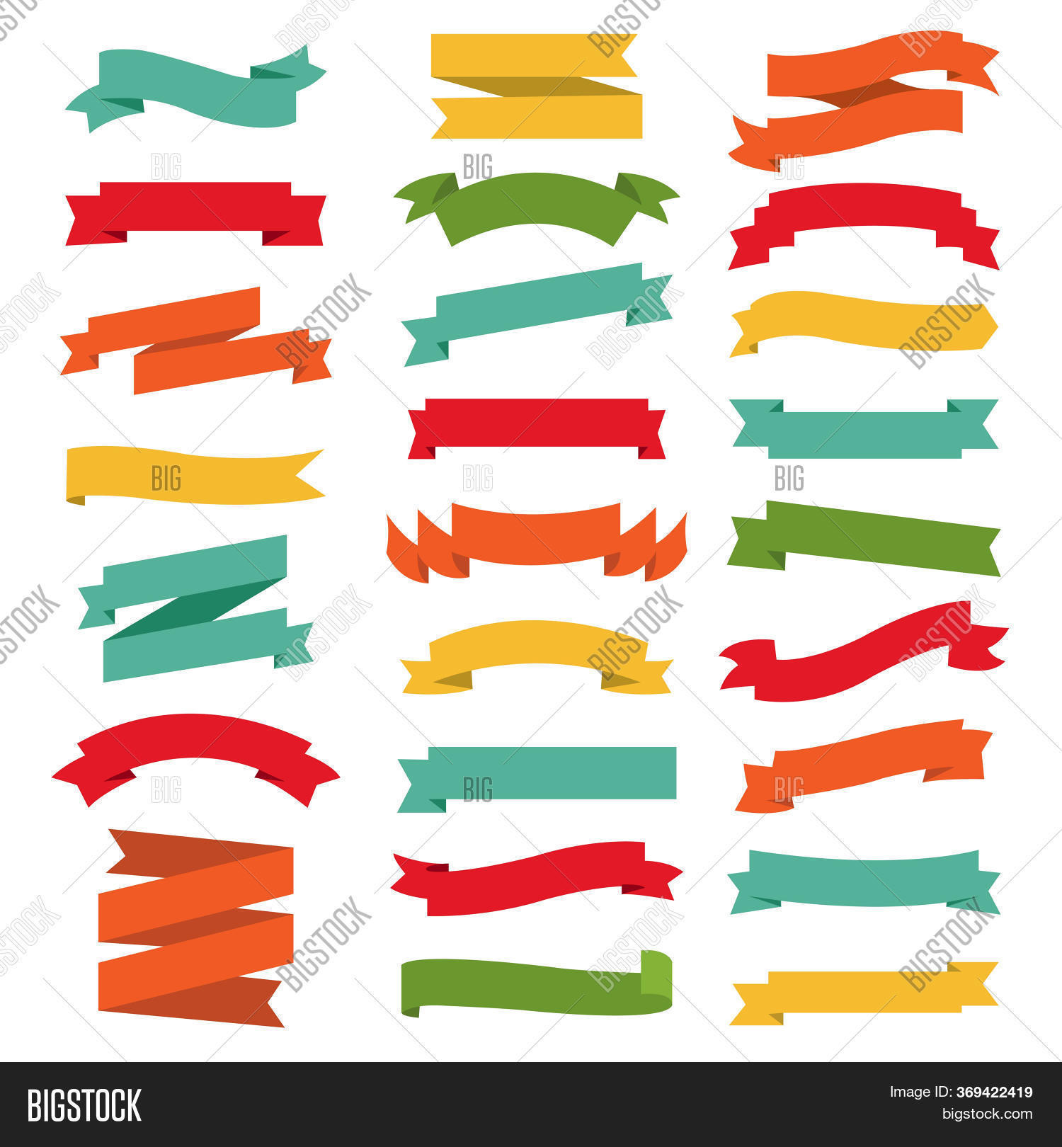 Colorful Ribbons Set Image & Photo (Free Trial) Bigstock