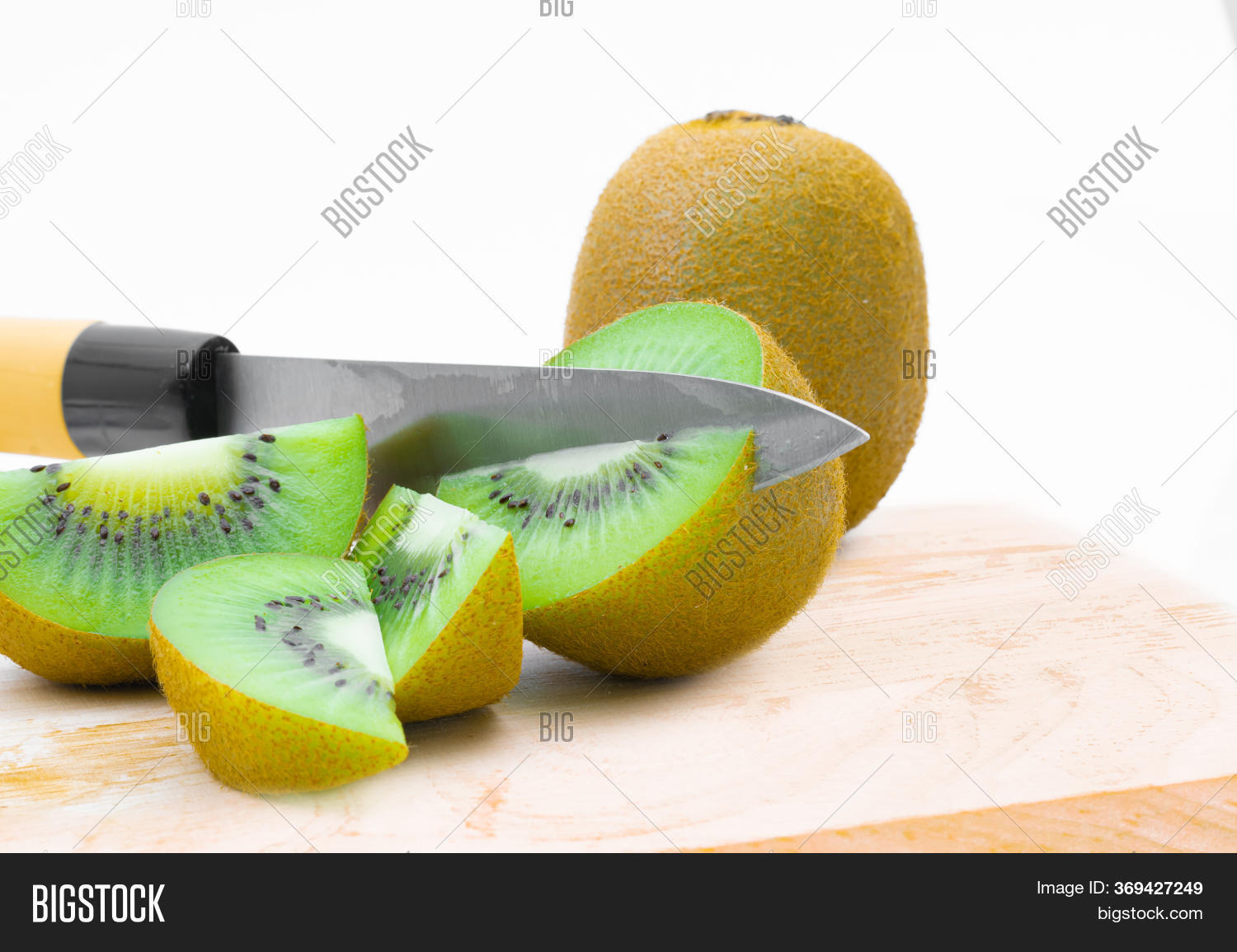 Knife Kiwi Fruit On Image & Photo (Free Trial) Bigstock