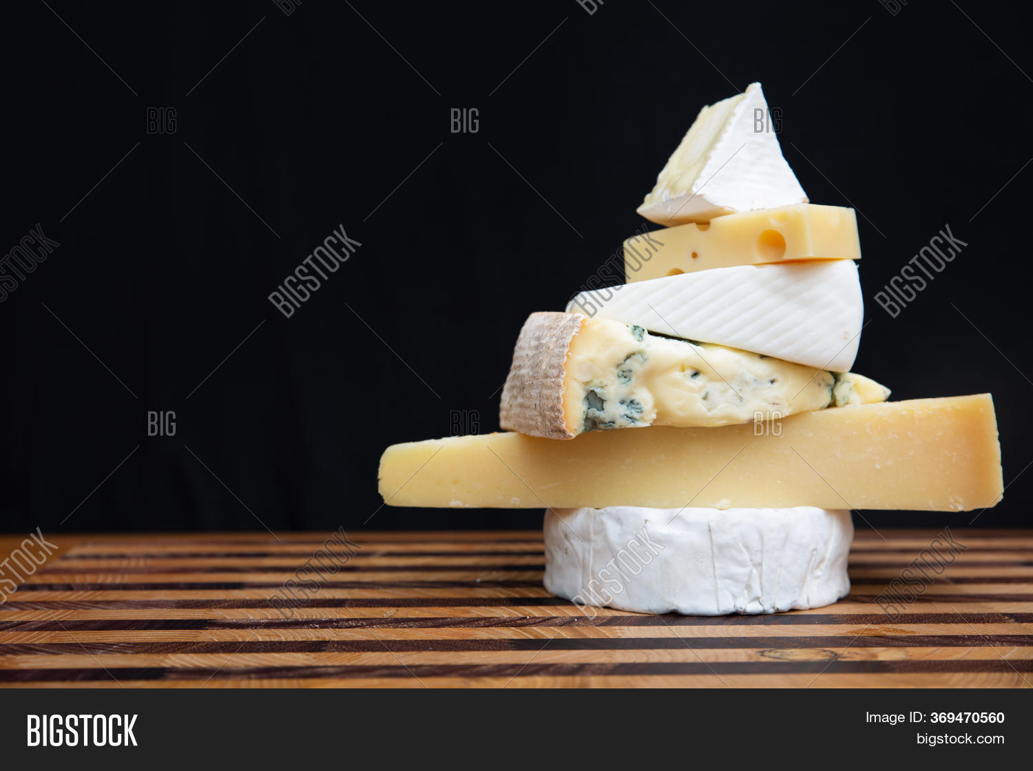 Stack Cheeses Standing Image & Photo (Free Trial) Bigstock