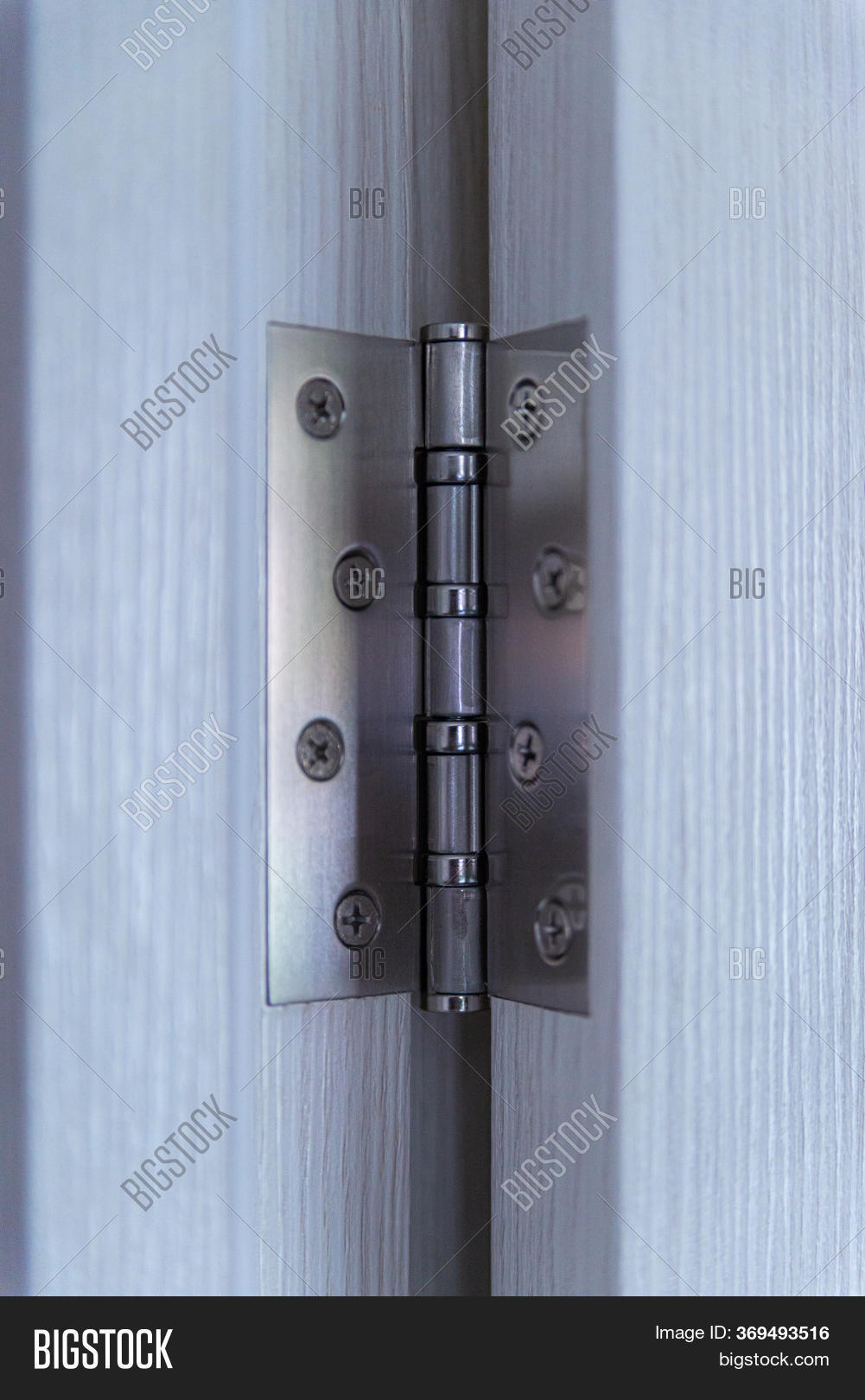 Brand New Door Hinge. Image & Photo (Free Trial) Bigstock