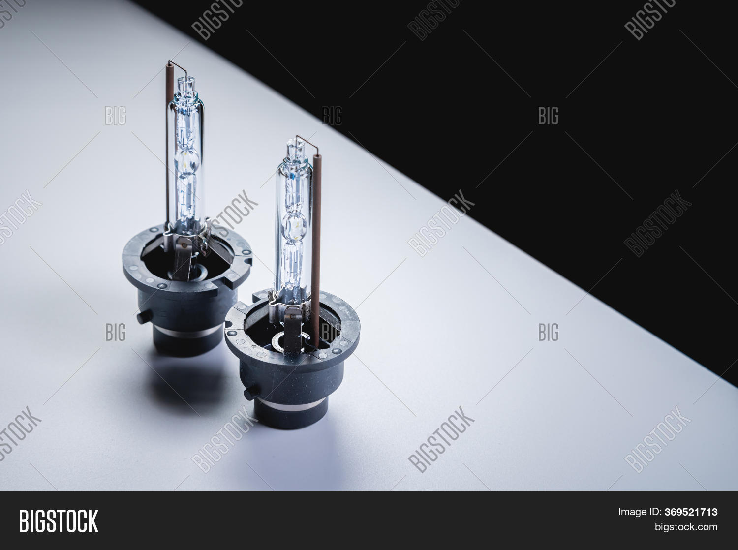 Xenon New Two Lamp Image & Photo (Free Trial) Bigstock
