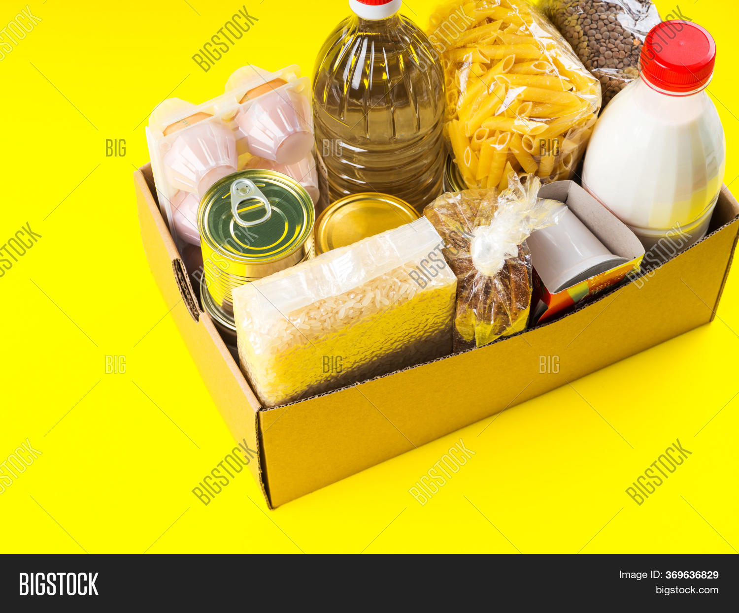 Food Staples Delivery Image & Photo (Free Trial) Bigstock
