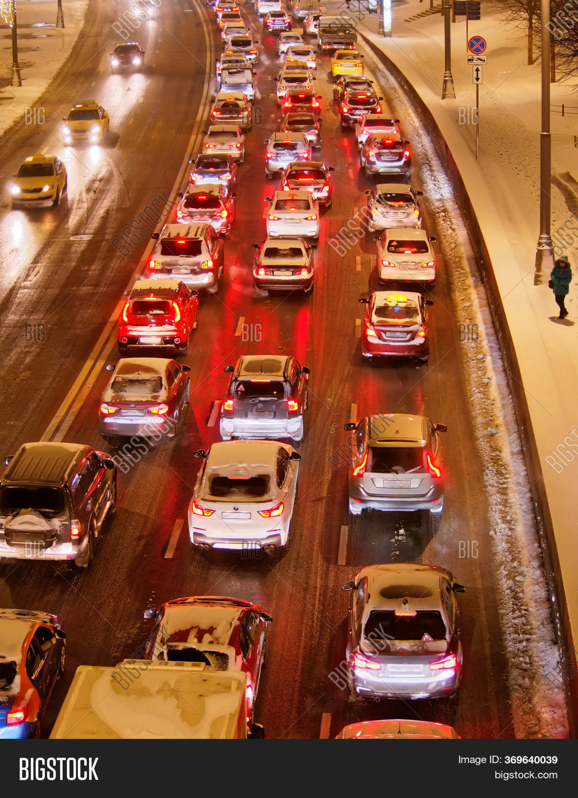 Cars Standing Traffic Image & Photo (Free Trial) Bigstock