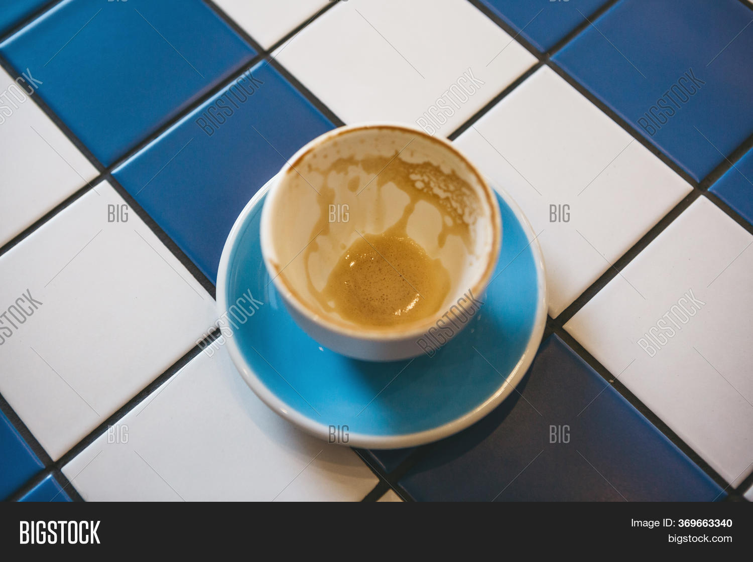 Cup Drunk Coffee On Image & Photo (Free Trial) Bigstock