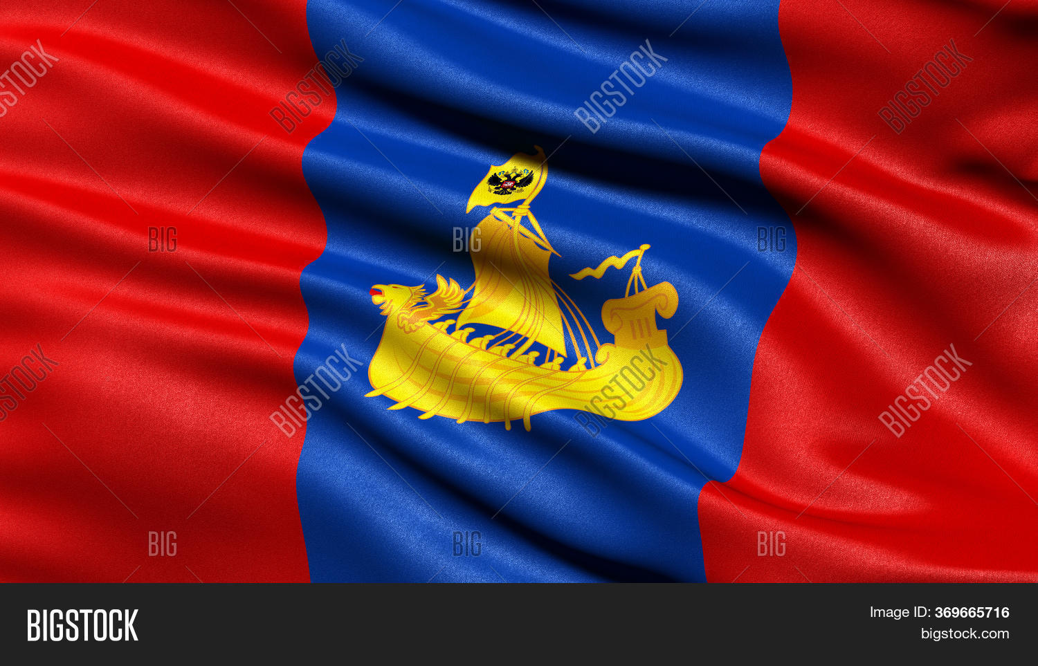Flag Kostroma Oblast Image & Photo (Free Trial) | Bigstock