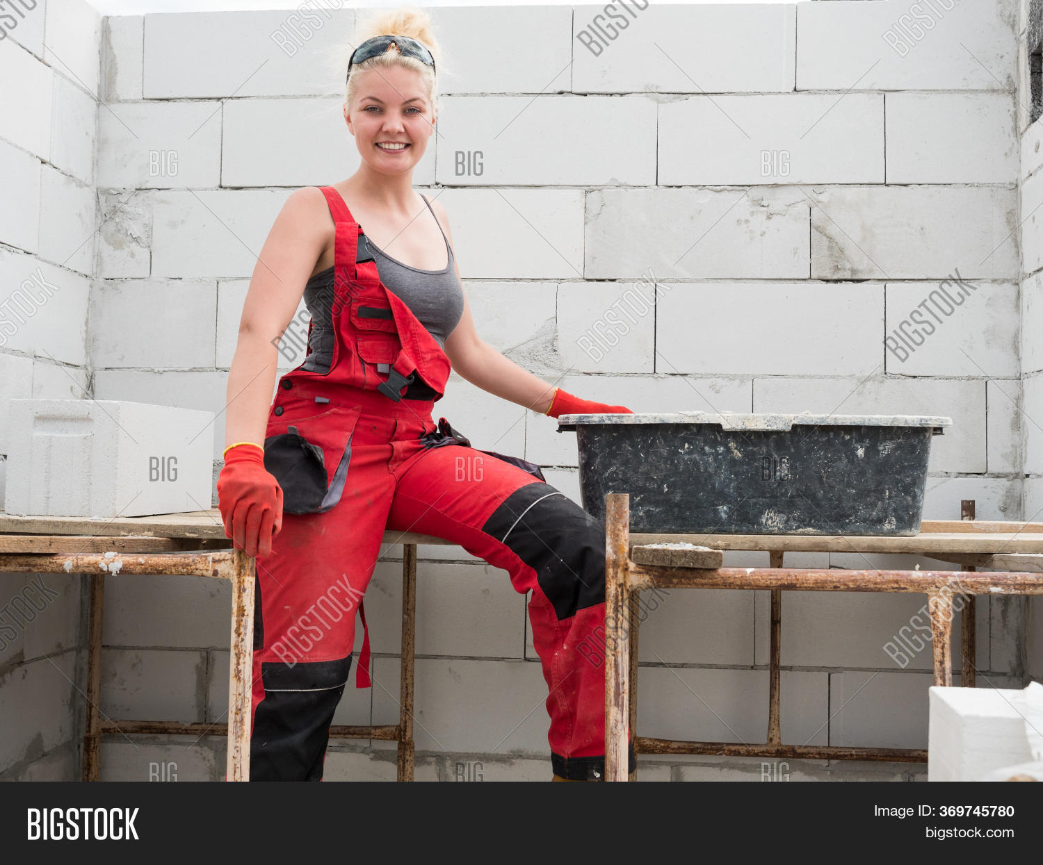 Woman Wearing Workwear Image & Photo (Free Trial) Bigstock