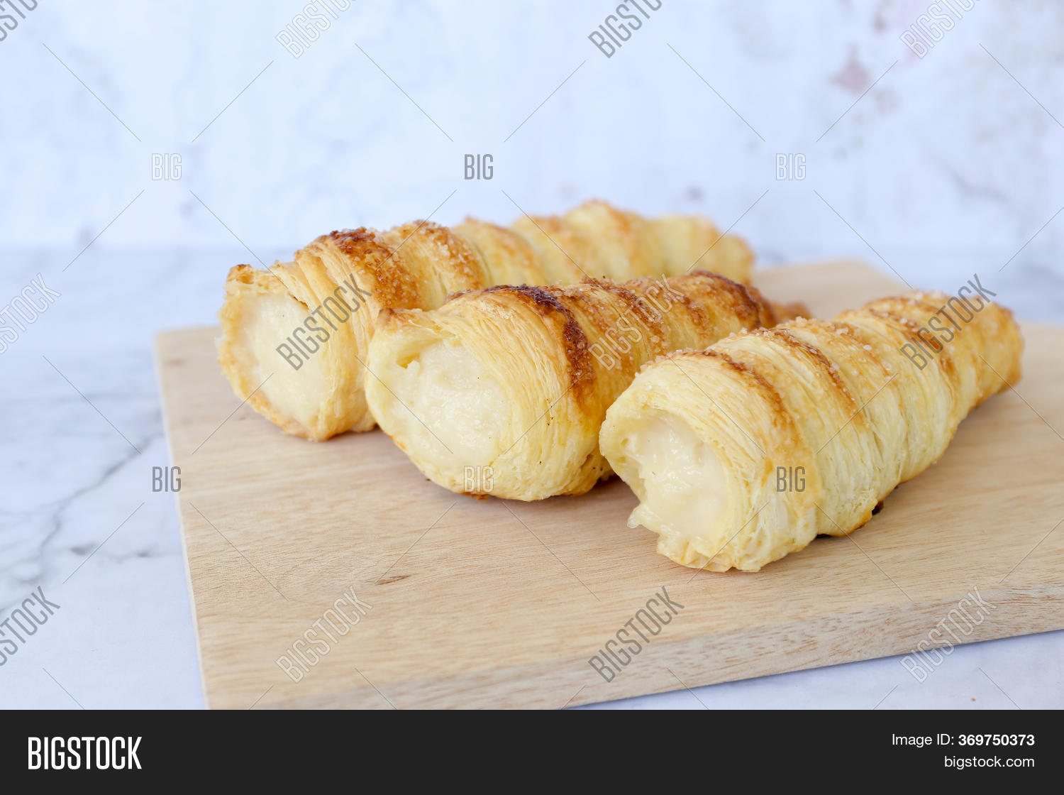 Horn Pastry Cake Vla Image & Photo (Free Trial) Bigstock