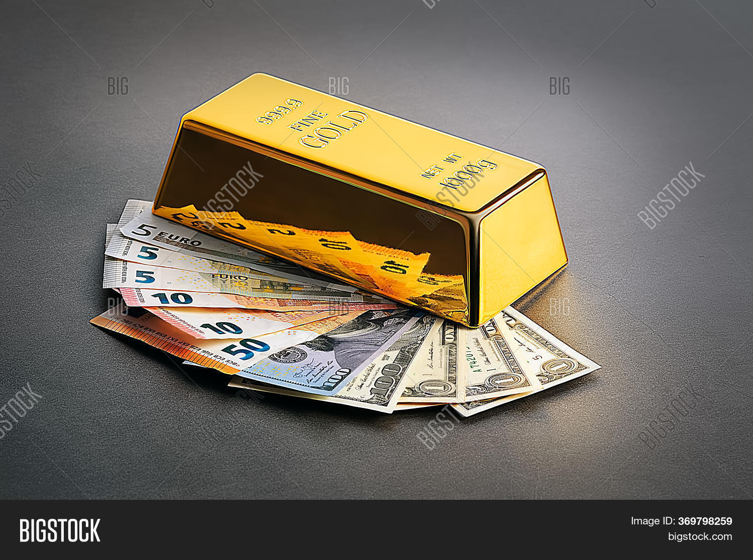 Gold Bullion Banknotes Image & Photo (Free Trial) Bigstock