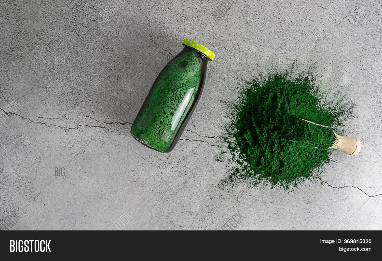 Spirulina Drink Glass Image & Photo (Free Trial) Bigstock