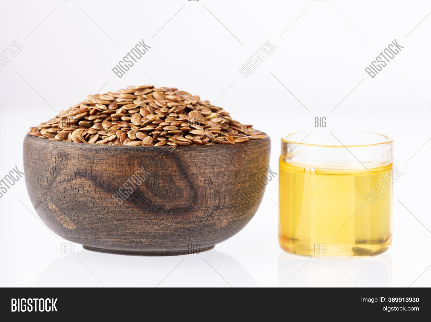 Seeds Linseed Oil Image & Photo (Free Trial) Bigstock