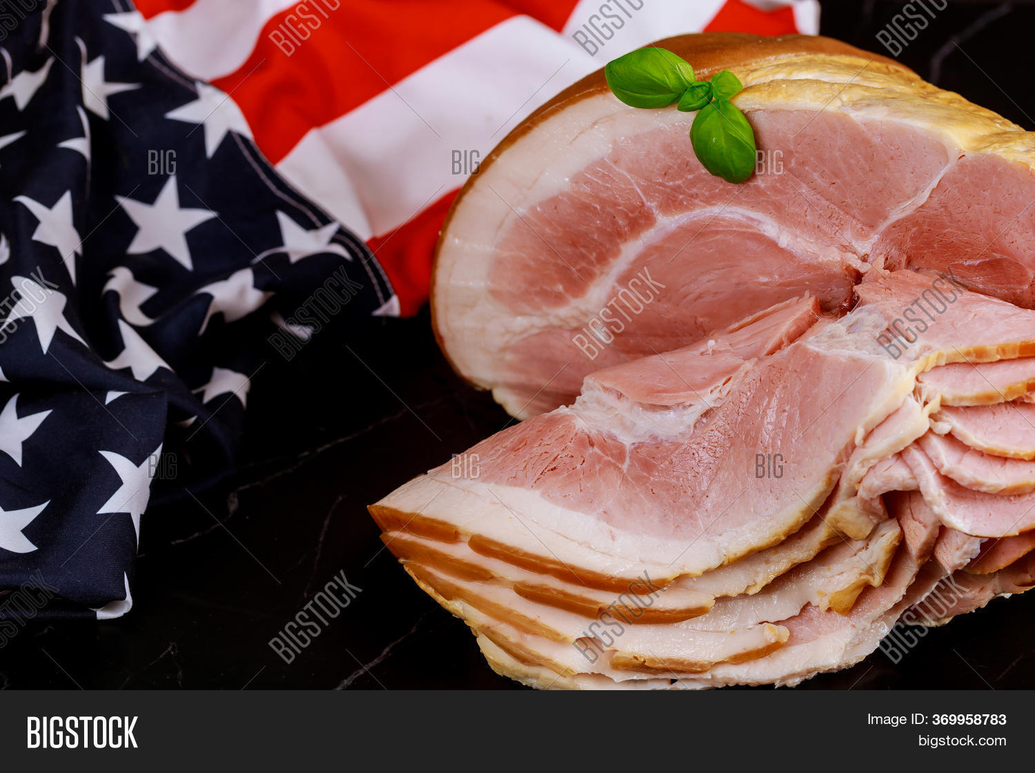 Smoked Whole Ham Bone Image & Photo (Free Trial) Bigstock