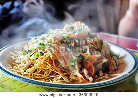 wegetariańskie chowmein