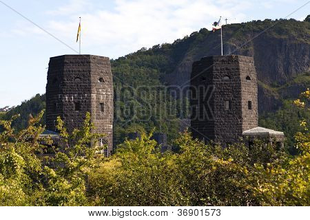 Pozostałości mostu Ludendorff w Remagen