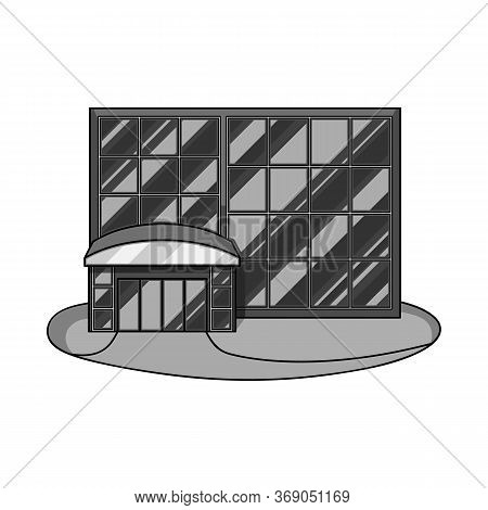 Vector Illustration Of Emporium And Shop Symbol. Set Of Emporium And Window Stock Symbol For Web.