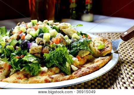 Pizza grecque