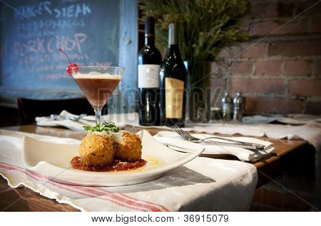 Boules de Risotto farcies