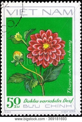 Saint Petersburg, Russia - May 31, 2020: Postage Stamp Issued In The Vietnam With The Image Of The R