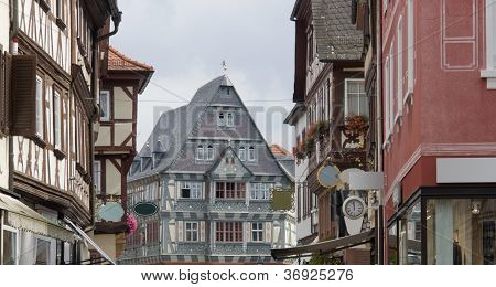 Vista della città di Miltenberg