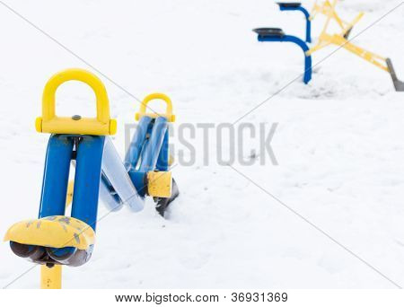 Tom vinter Playgroung