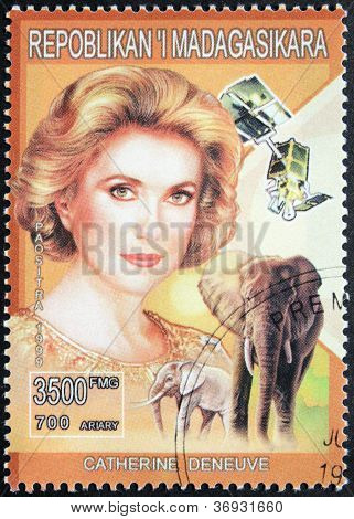 Catherine Deneuve Stamp