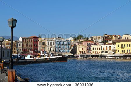 Hania şehir Yunanistan Crete Island