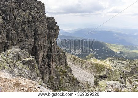 Landscape From Big (golyam) Kupen Peak, Rila Mountain, Bulgaria