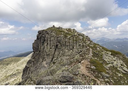 Landscape From Big (golyam) Kupen Peak, Rila Mountain, Bulgaria