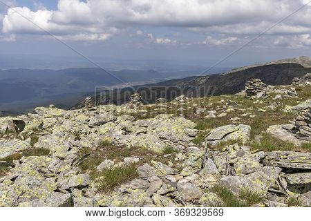 Landscape From Big (golyam) Kupen Peak, Rila Mountain, Bulgaria