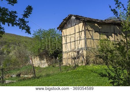 Typical Street And Old Houses At Historical Village Of Staro Stefanovo, Lovech Region, Bulgaria