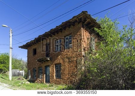 Typical Street And Old Houses At Historical Village Of Staro Stefanovo, Lovech Region, Bulgaria