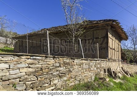 Typical Street And Old Houses At Historical Village Of Staro Stefanovo, Lovech Region, Bulgaria