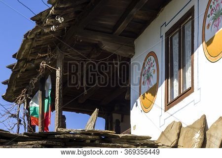 Typical Street And Old Houses At Historical Village Of Staro Stefanovo, Lovech Region, Bulgaria