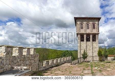 Gigintsy Monastery, Bulgaria - May 18, 2014:  Medieval Tsarnogorski (gigintsy) Monastery St. Kozma A