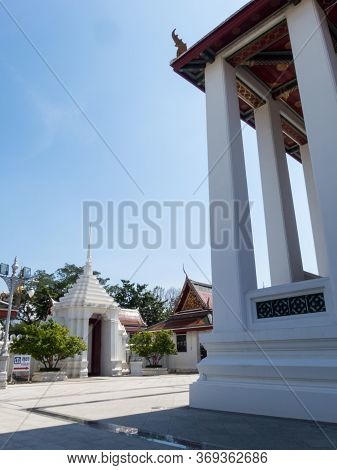 Loha Prasat Wat Ratchanatda Temple In ฺbangkok Thailand. Images For Commercial User.