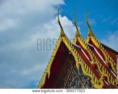 Wat Po,history Of Phra Chetuphon Temple, Built Since The Ayutthaya Period The Reign Of King Rama I, 