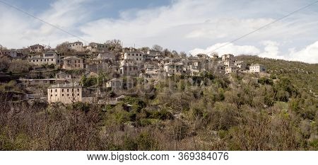 Panoramic View Of Vitsa Village
