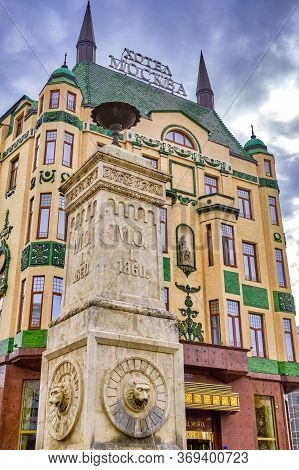 Hotel Moscow In Terazije Square In Downtown Belgrade, Serbia