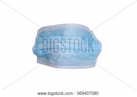Surgical Ear-loop Doctor Face Medical Protective Mask Isolated On White