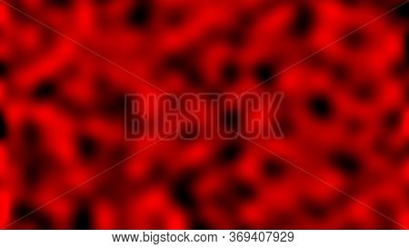 Random Blurry Gaussian Noise And Red Blood Cells - Abstract Background Texture