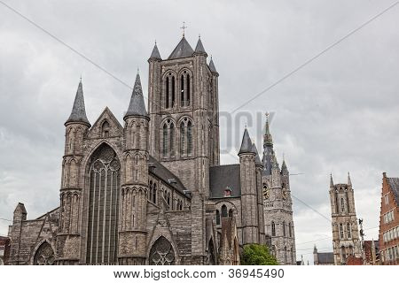 St Bavon Cathedral Ghent Belgium ascent to heaven