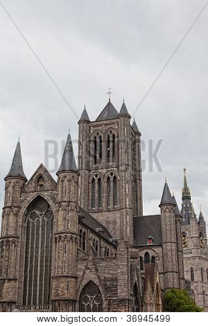 St Bavon Cathedral Ghent Belgium ascent to heaven