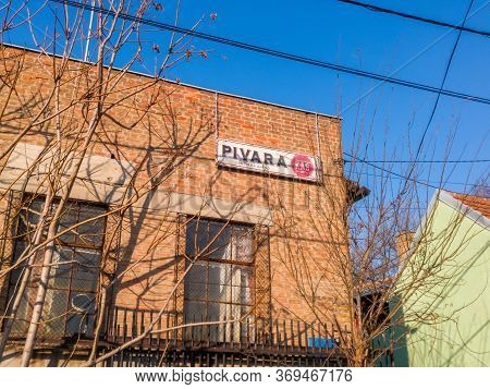 Belgrade / Serbia - February 9, 2020: KaŠ Balkan Brewtopia Is A Craft Brewery And Beer KaŠ In Zemun,