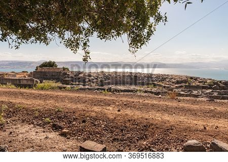 Remains Of An Amphitheater In The Ruins Of The Greek - Roman City Of The 3rd Century Bc - The 8th Ce