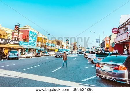 Chachoengsao/thailand-november 23,2019: View Of The Good Place For Tourists When Want To Find Some D
