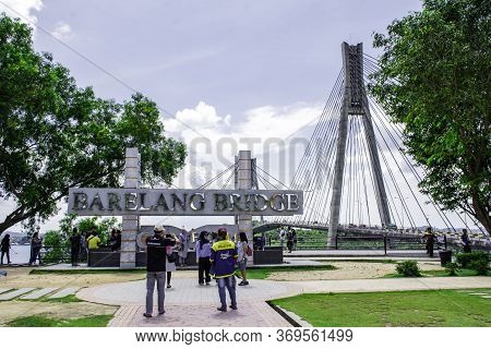 Barelang Bridge, Batam Indonesia - Nov 30, 2018, Beautiful Landmark And Tourist Attraction Palce In 