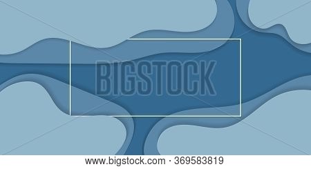 Blue Background Concept.liquid Shape Design. Shade Of Blue Wallpaper.