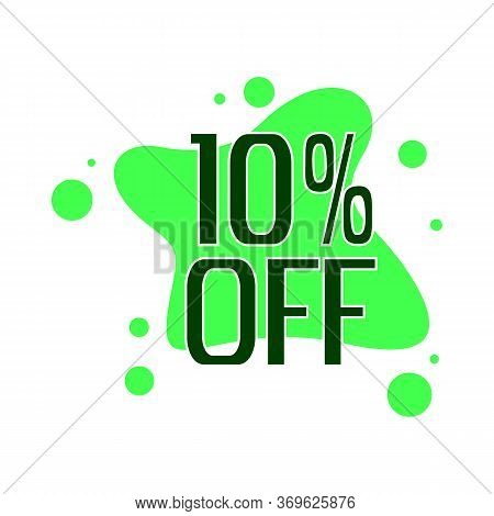 10% Off Sale 10% Discount Special Price Offer Marketing Ad Promotion Banner Design