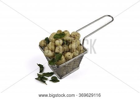 Dry Fruits Flavor In A White Background