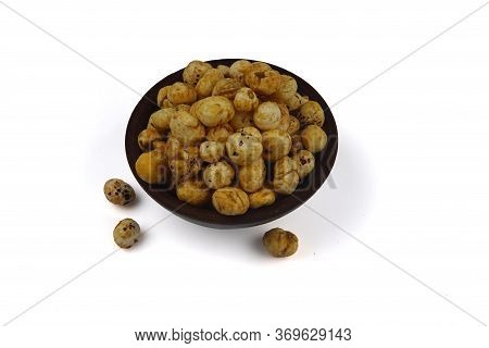 Dry Fruits Flavor In A White Background