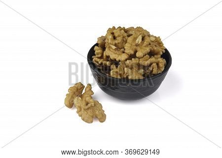 Dry Fruits Flavor In A White Background